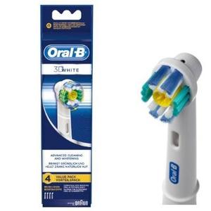 Oral-b 3D white tandbørstehoveder - 4 stk