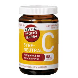 Livol Mono Normal C 80mg - 280 stk