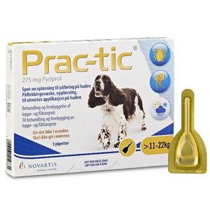 Prac-tic 275 mg - 11-22 kg - 3 pipetter