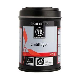 Urtekram Chili flager, økologisk - 23g