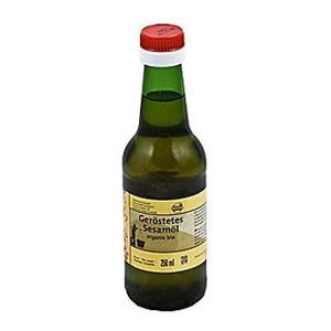 Rømer Natur Produkt, Sesamolie ristet GLF Ø - 250 ml Billede af Rømer Natur Produkt, Sesamolie ristet GLF Ø - 250 ml