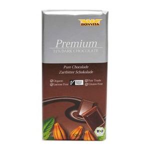 Chokolade mørk hasselnød 71% Ø (rømer) - 100 gr