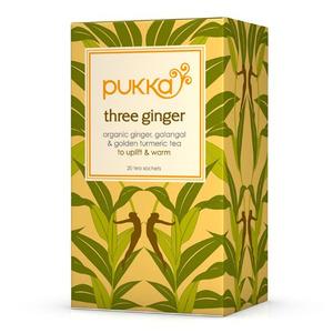 Pukka Three Ginger tea Ø - 20 breve