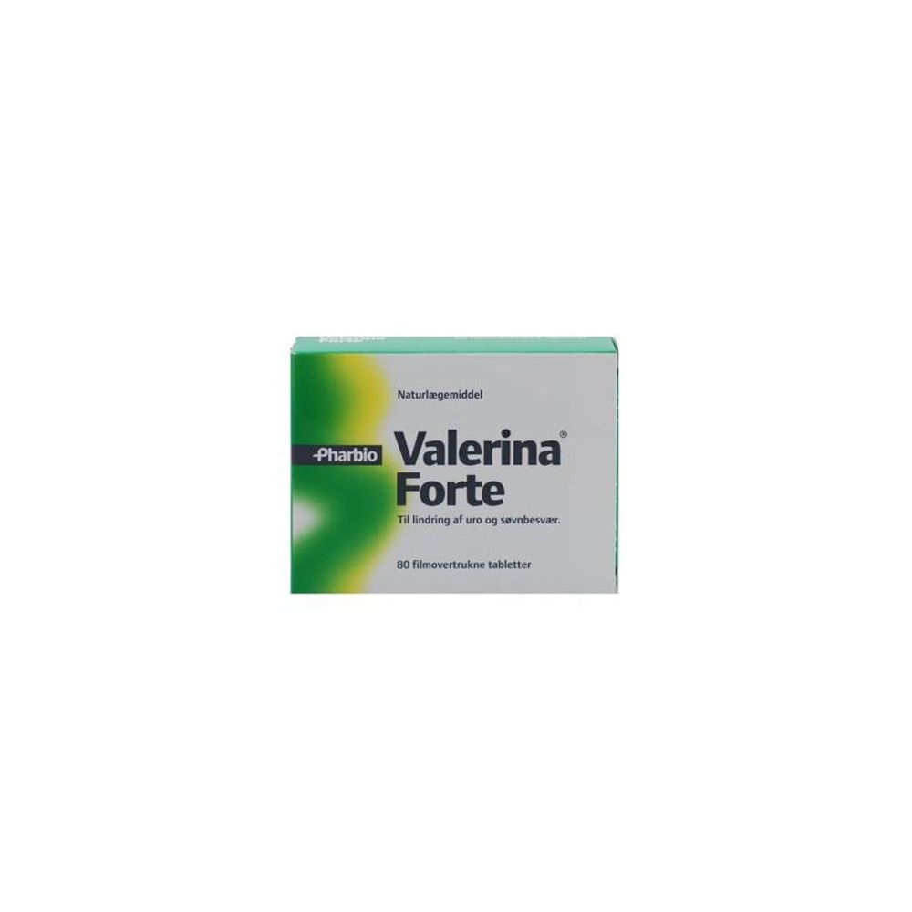 Valerina Forte (Baldrian) - 80 tabletter - Med24.dk