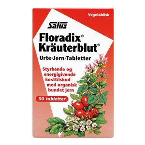 Kräuterblut - Floradix tabletter - 50 stk