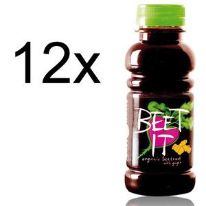 Beet It Rødbedejuice med Ingefær Ø - 250 ml x 12 stk