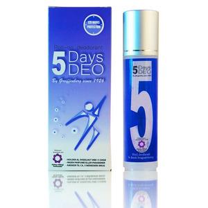 5 Days Deo Mænd, Roll-on - 30 ml.