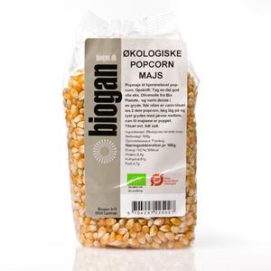 Biogan popcorn majs Ø - 500 gram