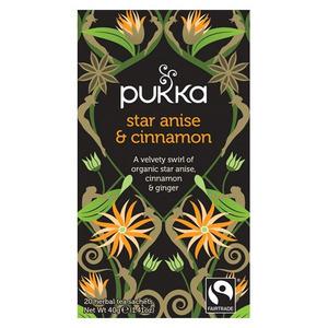 Pukka stjerneanis og kanel - 20 breve