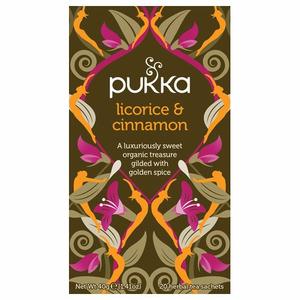 Pukka Licorice & Cinnamon Te Ø - 20 breve