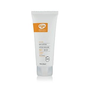 Økologisk solcreme med aloe Vera, edelweiss, grøn Te & avokado