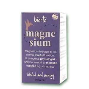 Biorto Magnesium - 90 kapsler