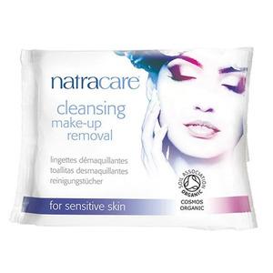 Natracare makeup fjerner vådservietter - 20 stk.