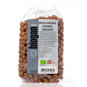 Biogan hasselnødder Ø - 500 gram