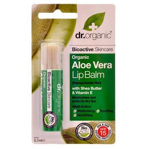 Dr. Organic Aloe Vera Lipbalm - 5,7 ml.