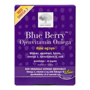 Blue Berry Omega 3 med ekstrakt af blåbær
