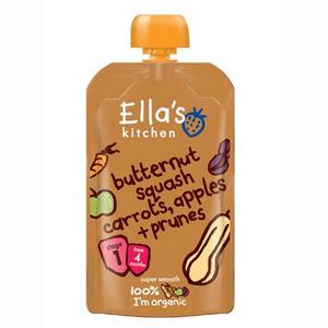 Ella's Kitchen Butternut Squash Carrots, Apples + Prunes babymos