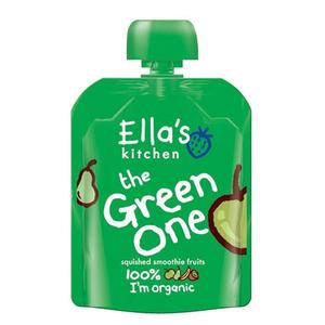 Ella's Kitchen æble, pære, banan, kiwi, 6+ mdr. Ø - 90 gram