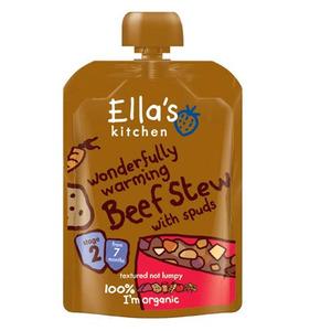 Ella's Kitchen Beef Stew 7 Mdr 130 G Fra Ellas Kitchen