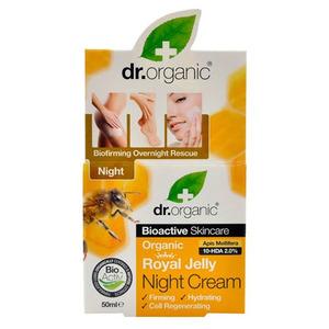 Dr. Organic Royal Jelly Night Cream - 50 ml.