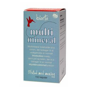Biorto Multimineral - 150 kapsler