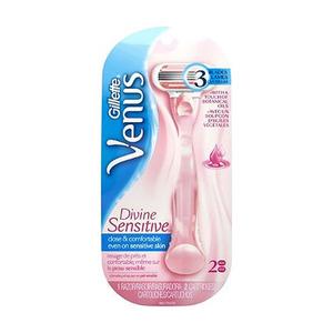 Gillette Venus Divine Sensitive barberskraber + 2 blade