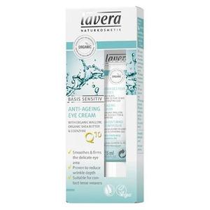 Lavera Basis sensitiv øjencreme Q10 Anti-Age - 15 ml