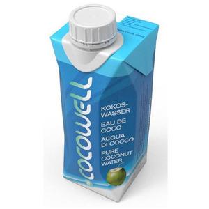 Cocowell Pure Premium kokosvand i papkarton - 330 ml.