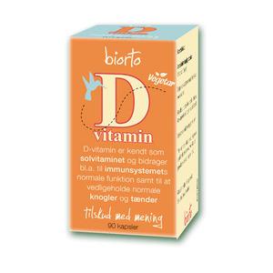 Biorto D-vitamin - 90 kap