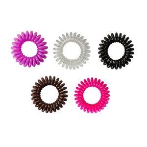 HH Simonsen Hairbobbels er farverige elasikkker, der er skånsomme mod håret.