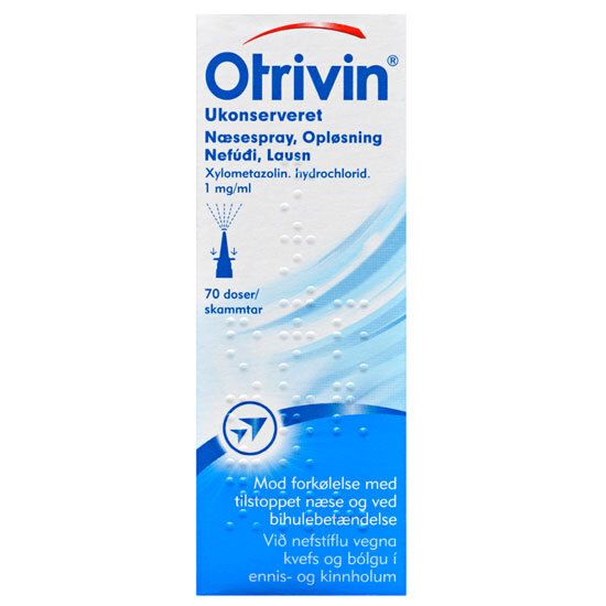 Otrivin Næsespray 10 ml. | Køb Med24.dk