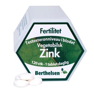 Berthelsen Zink 20 mg - 120 stk.