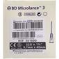 BD Microlance 22 g x 1,5" - 0,7 x 40 mm (sort) - 100 stk.
