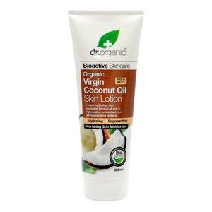 Dr. Organic Coconut Oil Skin Lotion - 200 ml.