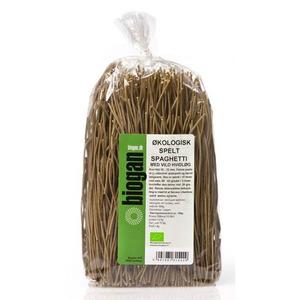 Biogan Spelt Spaghetti med vild hvidløg Ø - 500 gram