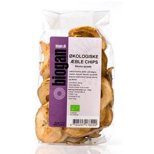 Biogan Æblechips Ø - 75 gram