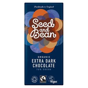 Seed & Bean mørk chokolade 72%