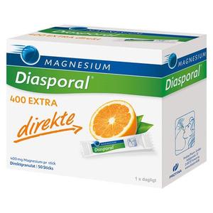 Magnesium Diasporal direkte 400 mg appelsin(50x2,20gr)
