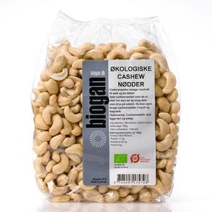 Biogan økologiske cashewnødder - 750 gram