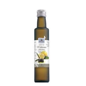 BioPlanete Oliven citronolie økologisk 250 ml i glasflaske