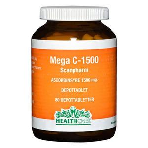 Health Care Mega C 1500 mg - 80 stk.