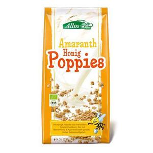 Allos Amaranth Honning Poppies Ø - 300 gram