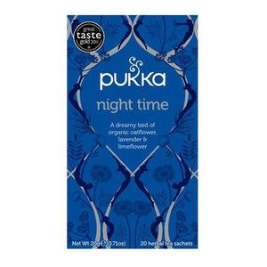 Pukka Night Time tea er en afslappende teblanding til dig, som har brug for en godnat-te.