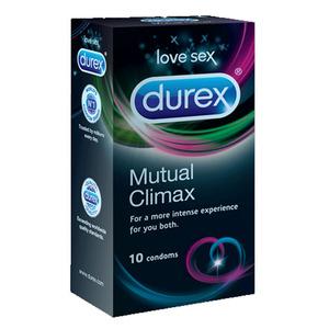 Durex kondom, mutual climax - 10 stk