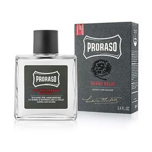 Proraso Skægbalm blødgør og beroliger, så irritation og rødme mindskes efter barbering.