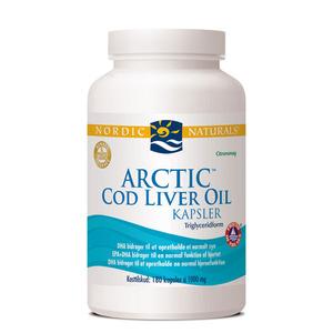 3: Nordic Naturals Cod Liver Oil m. citrus - 180 kaps.