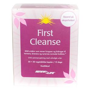First Cleanse er en 15 dags kur, der vil rense og forbedre fordøjelsessystemet.