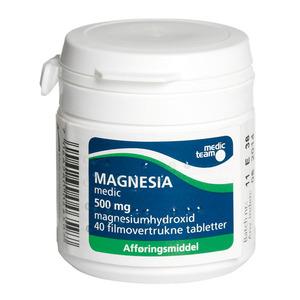 Medic Team Magnesia 500 mg - 40 tabletter