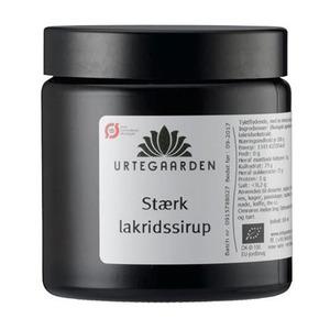 Urtegaarden Økologisk Lakridssirup Stærk - 100 g