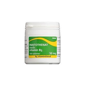 Pantotenat, vitamin B5 - 100 tab